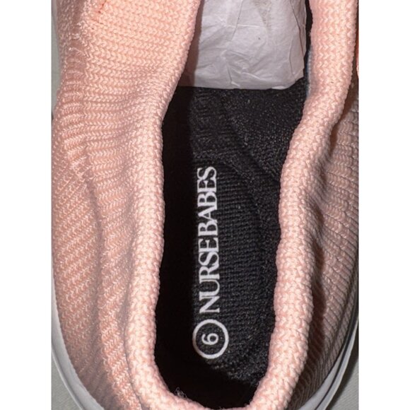 Nurse Babe Ortho Cloud Nursing Sneakers Shoes Women 6 Light Pink - Picture 10 of 12